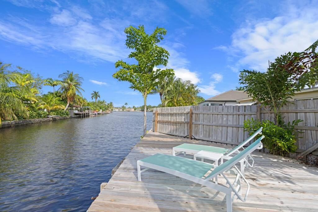 Waterfront-Heated Pool-Mini Golf-Game Room-2Mi Beach Fort Lauderdale Eksteriør bilde