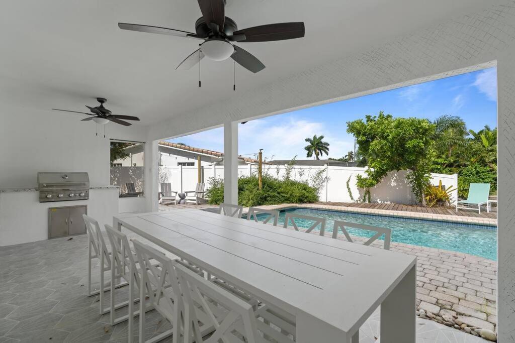 Waterfront-Heated Pool-Mini Golf-Game Room-2Mi Beach Fort Lauderdale Eksteriør bilde