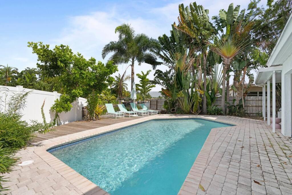 Waterfront-Heated Pool-Mini Golf-Game Room-2Mi Beach Fort Lauderdale Eksteriør bilde